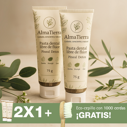 Pasta dental libre de Flúor | OFERTA 2x1