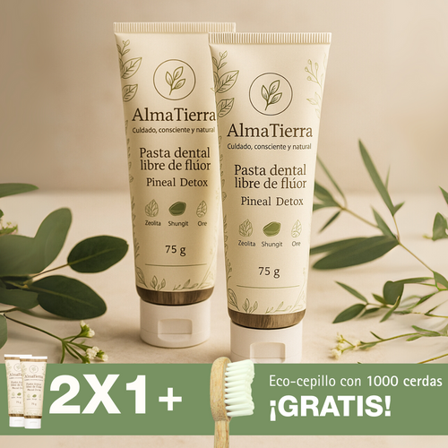 Pasta dental libre de Flúor | OFERTA 2x1