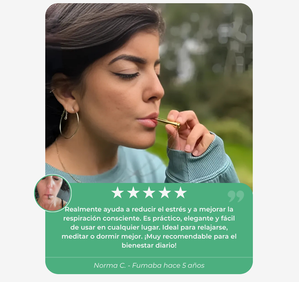 Collar Respirá | Dejá de fumar en 21 días