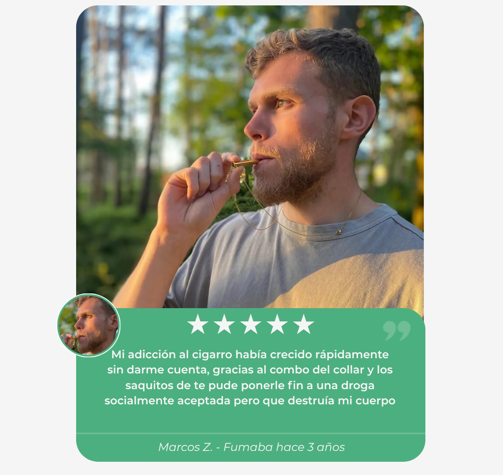 Collar Respirá | Dejá de fumar en 21 días